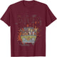 Kids Scooby-Doo The Mystery Machine Flame Portrait T-Shirt - T-Shirt | Maroon