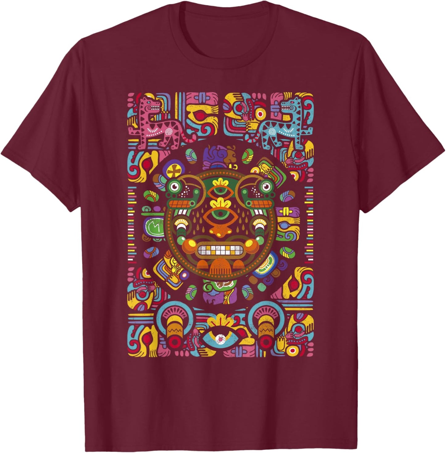 Travel Peru Lima Machu Picchu Cusco Vacation Souvenir T-Shirt - T-Shirt | Maroon