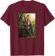 The Lord Of The Rings Legolas In The Dark Forest T-Shirt - T-Shirt | Maroon