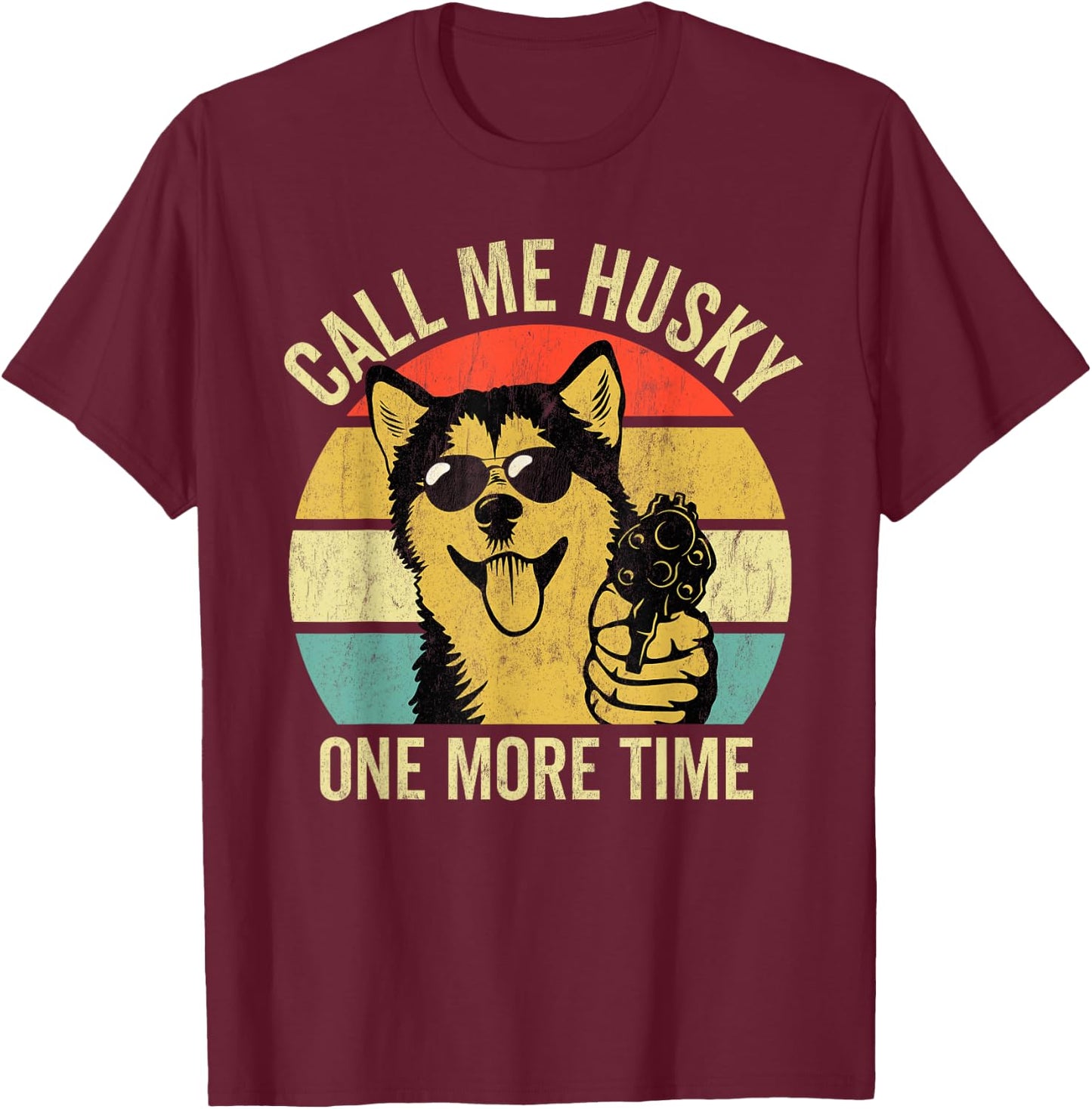 Not A Husky - Funny Alaskan Malamute Gifts - Dog Lover Gift Men Women T-Shirt - T-Shirt | Maroon