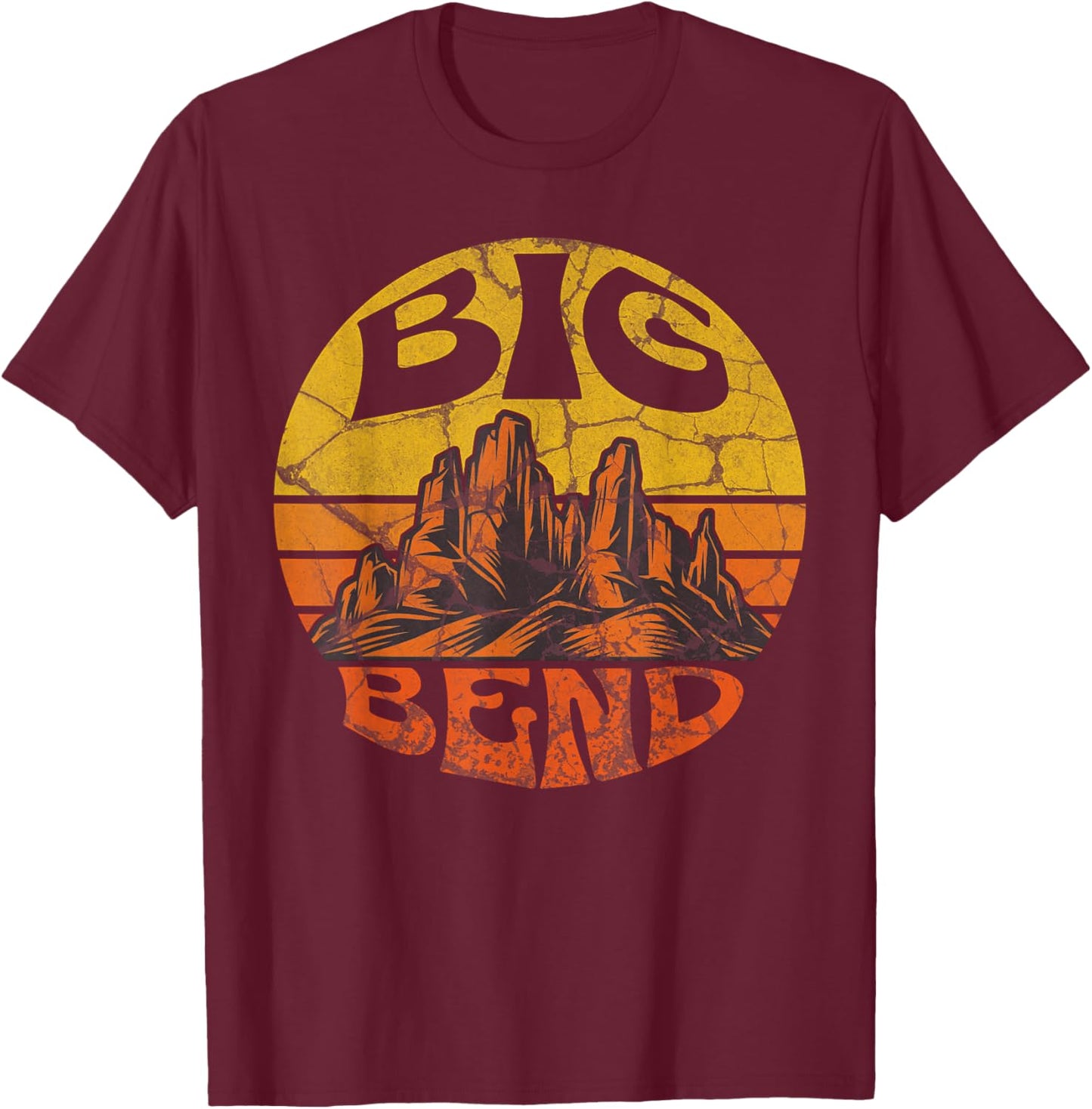 Big Bend National Park T-Shirt - T-Shirt | Maroon