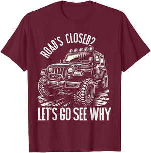 Offroad Racing Dad SxS 4X4 Off-Roading SUV UTV Car Lovers T-Shirt - T-Shirt | Maroon