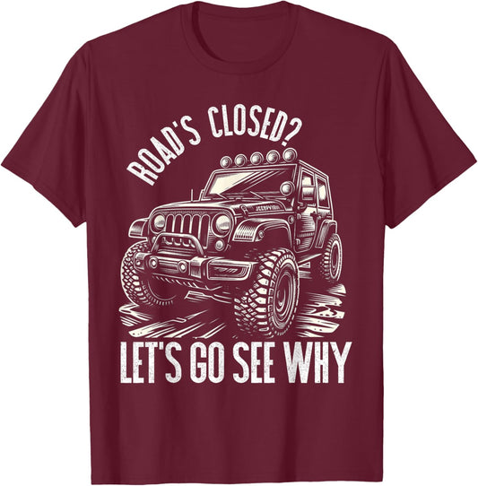 Offroad Racing Dad SxS 4X4 Off-Roading SUV UTV Car Lovers T-Shirt - T-Shirt | Maroon