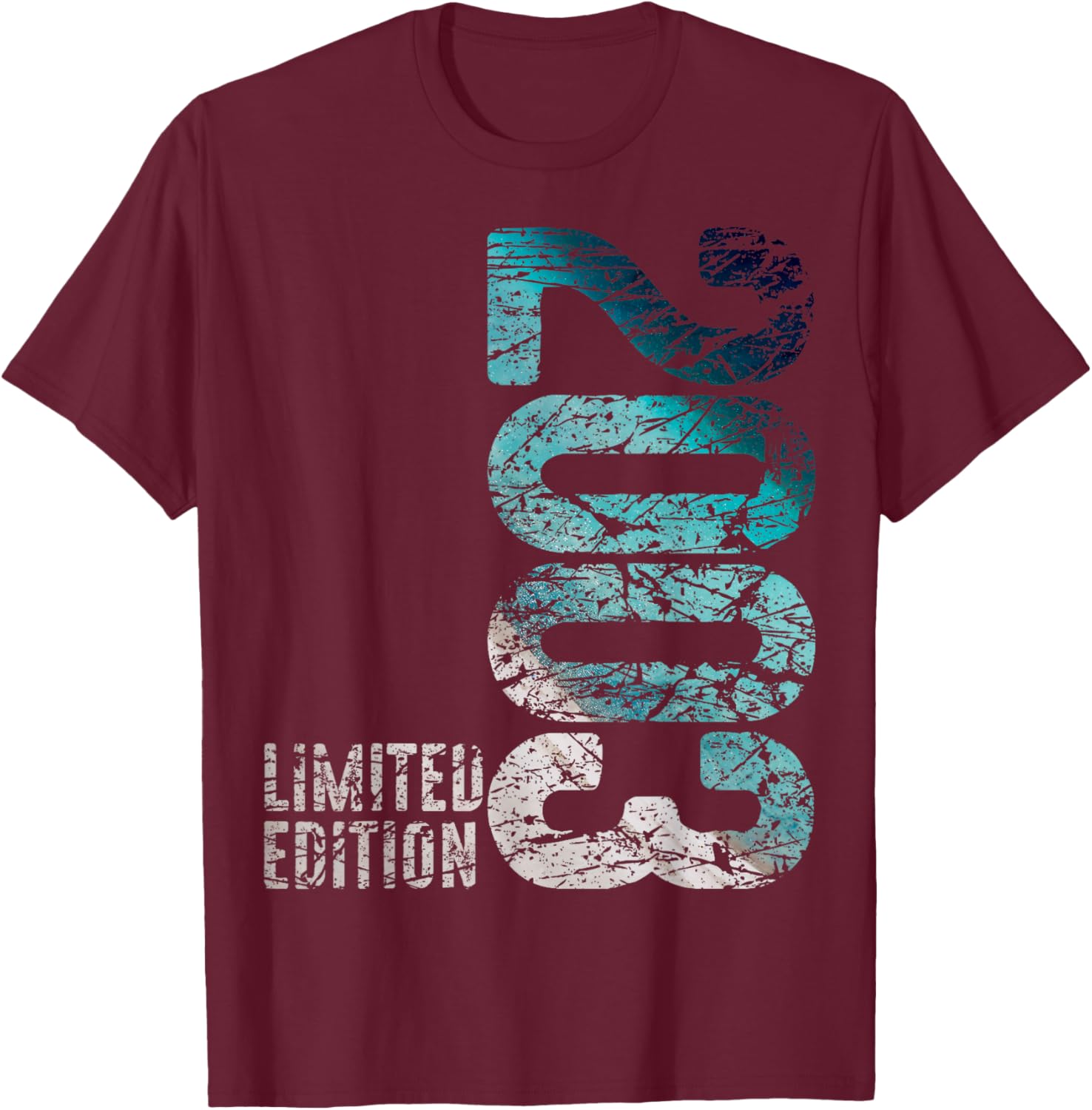23. Geburtstag Mann Frau 23 Jahre 2003 Deko Geschenk Lustig T-Shirt - T-Shirt | Maroon