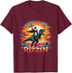 Jesus Has Rizzen He Is Rizzen Christian Jesus Is Rizzen Cool T-Shirt - T-Shirt | Maroon