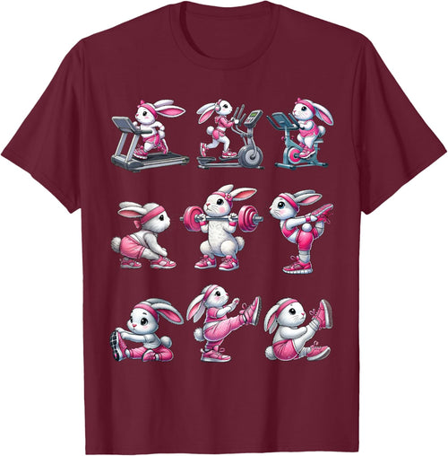 Easter Bunny Fitness Collection Gym Workout Weightlifting