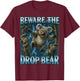 Beware the Drop Bear Funny Australia T-Shirt - T-Shirt | Maroon