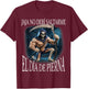 Jaja no debi saltarme el dia de pierna: Calacas chidas gym T-Shirt - T-Shirt | Maroon