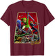 The Legend of Zelda Link Battle Shot T-Shirt - T-Shirt | Maroon