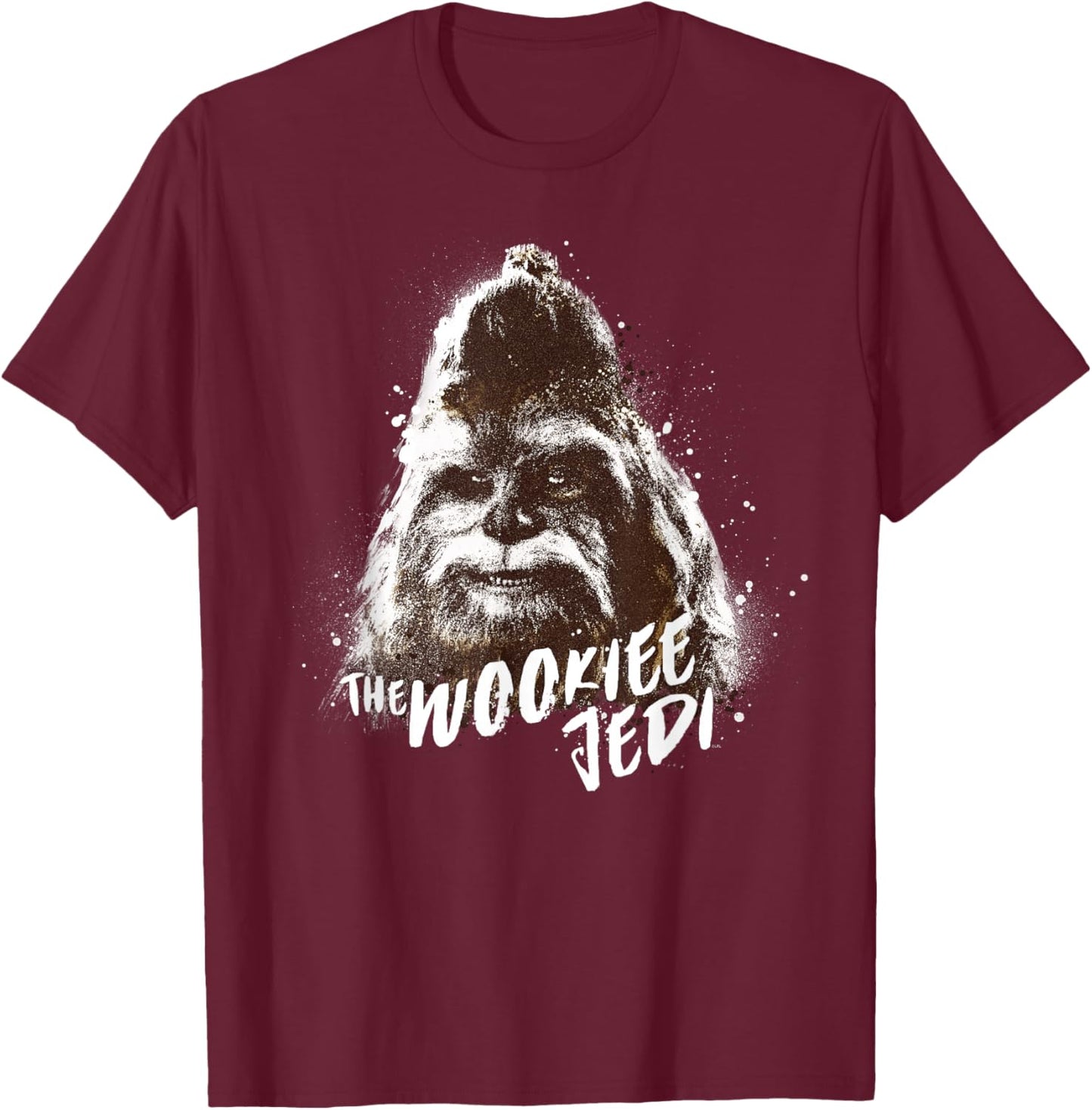 Star Wars The Acolyte Master Kelnacca the Wookiee Jedi T-Shirt - T-Shirt | Maroon