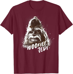 Star Wars The Acolyte Master Kelnacca the Wookiee Jedi T-Shirt - T-Shirt | Maroon