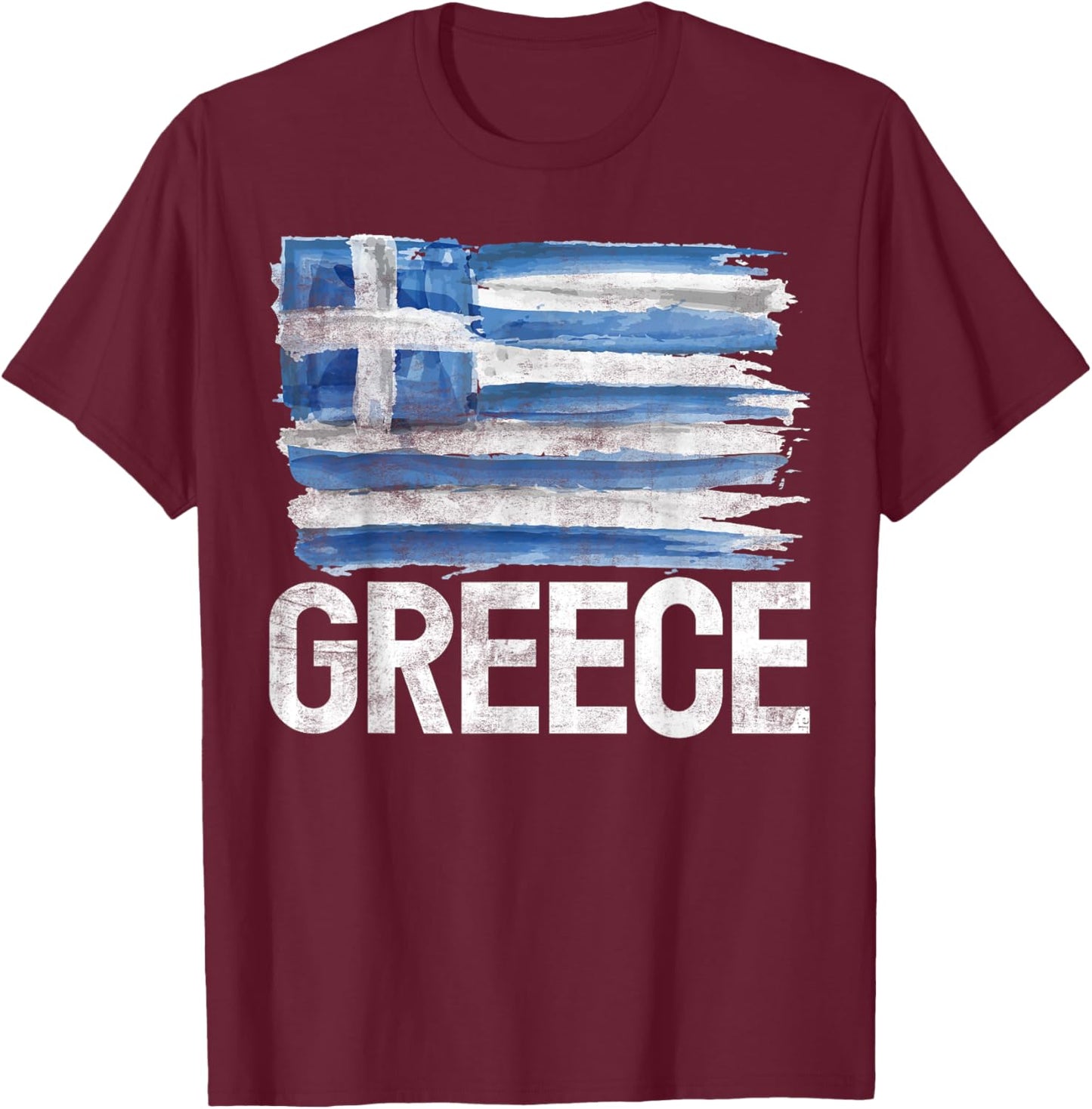Greece Greek T-Shirt - T-Shirt | Maroon