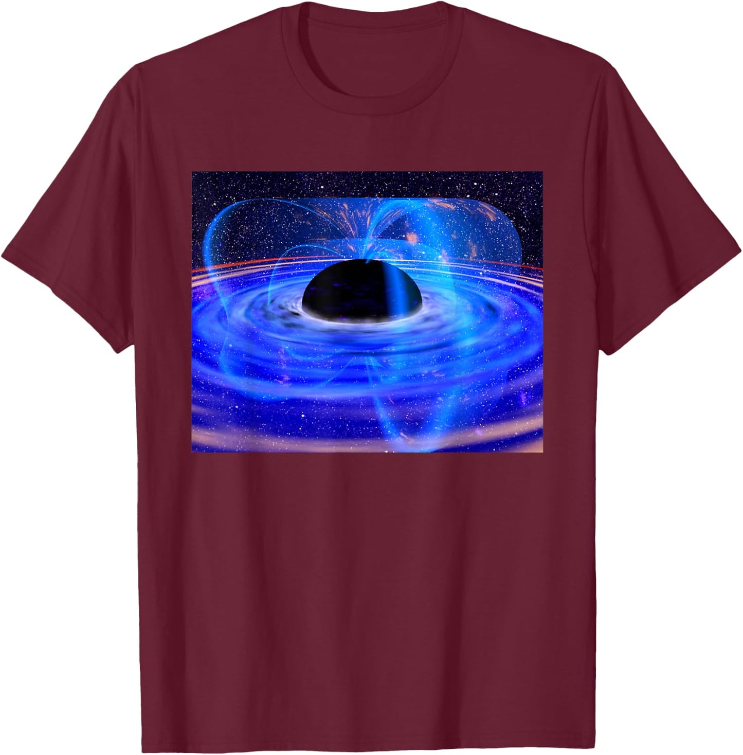 Black Hole Physics Teacher Student Physicist Gift Women Girls Kids T-Shirt - T-Shirt | Maroon