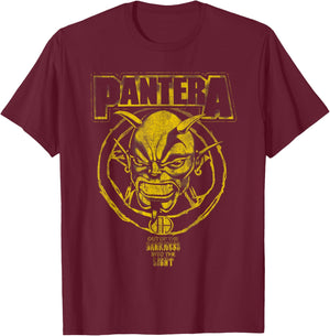 Official Pantera Out Of The Darkness T-Shirt - T-Shirt | Maroon