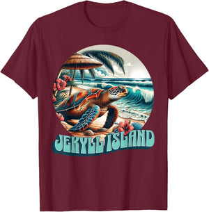 Jekyll Island T-Shirt - T-Shirt | Maroon