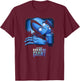 The Iron Giant and Hogarth T-Shirt - T-Shirt | Maroon