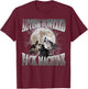 Autism Powered F#Ck Machine Funny Meme Wolf Autistic Retro T-Shirt - T-Shirt | Maroon