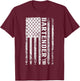 Bartender American Flag 4th of July Vintage Funny Bartender T-Shirt - T-Shirt | Maroon