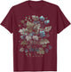 Hoa Hoa Hoa Hoa Hoa Trendy Emo Fall Season Leaves Trendy T-Shirt - T-Shirt | Maroon