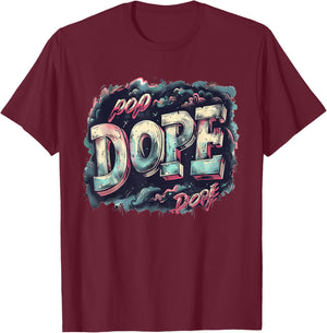 Cool dope graphic costume T-Shirt - T-Shirt | Maroon