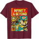 Disney Pixar Toy Story Buzz Lightyear Retro Comic Book T-Shirt - T-Shirt | Maroon