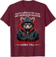 Heute möchte ich was mit Menschen machen Schubsen wäre toll T-Shirt - T-Shirt | Maroon