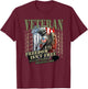 Freedom Isn't Free But It's Worth Fighting For Veterans T-Shirt - T-Shirt | Maroon