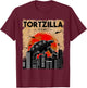Tortoise Lover, Tortzilla, Reptile, Funny Tortoise T-Shirt - T-Shirt | Maroon