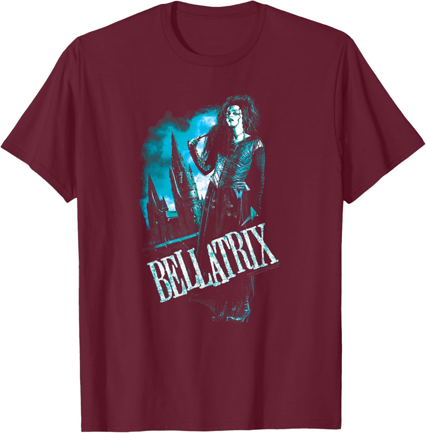 Harry Potter Bellatrix Full Body T-Shirt - T-Shirt | Maroon