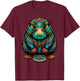 Mandala Art Platypus Platypuses Duckbill T-Shirt - T-Shirt | Maroon