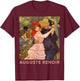 Pierre-Auguste Renoir Dance at Bougival Poster Vintage T-Shirt - T-Shirt | Maroon