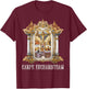 Eucharistic Consecration Traditional Latin Mass Catholic T-Shirt - T-Shirt | Maroon