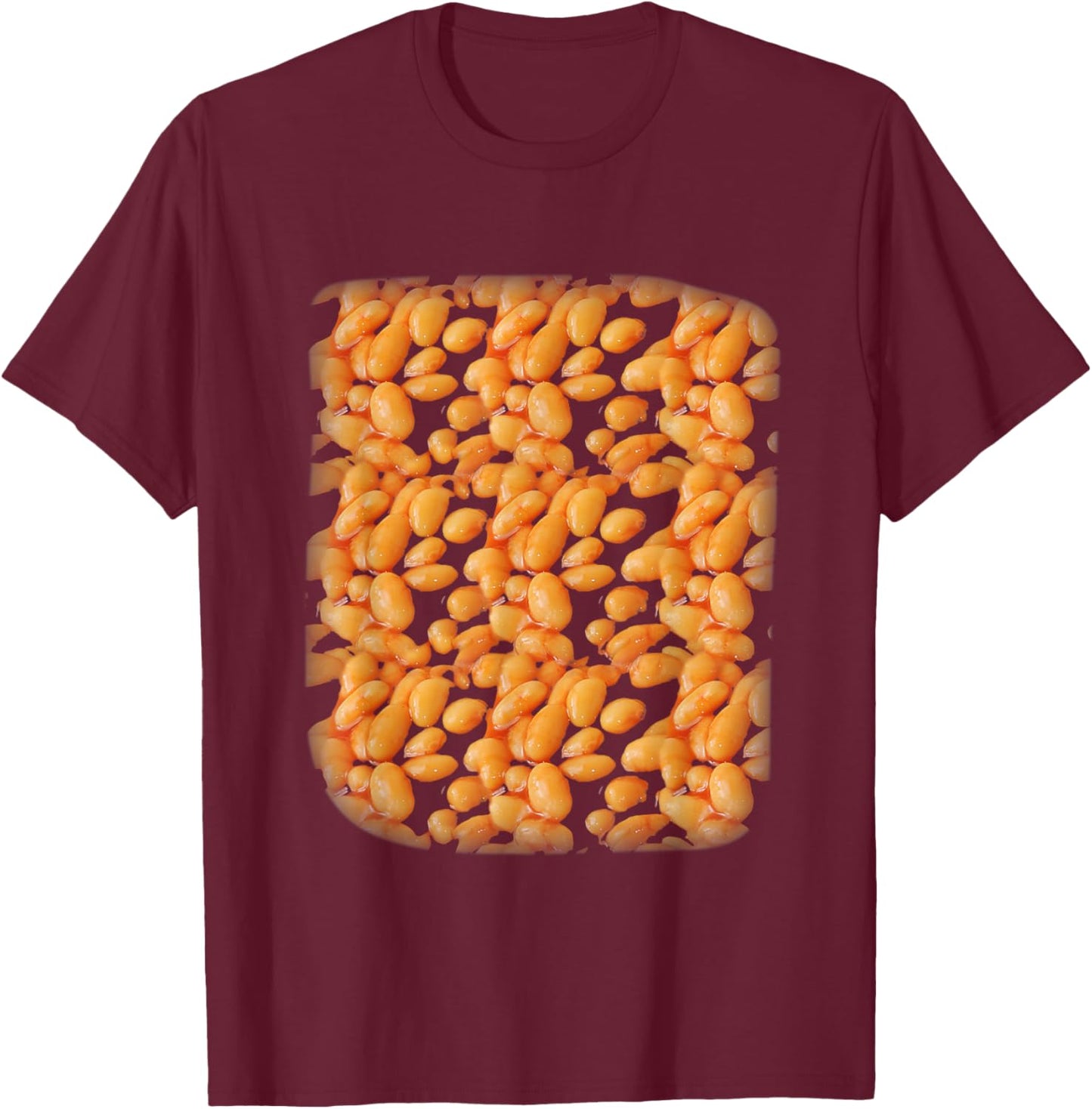 Baked Beans Halloween Costume T-Shirt - T-Shirt | Maroon