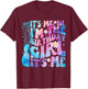 Its Me Hi I'm The Birthday Girl It's Me TAYLOR Birthday Girl T-Shirt - T-Shirt | Maroon