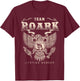 Team Roark Lifetime Member Last Name T-Shirt - T-Shirt | Maroon