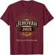 Vintage JEHOVAH JIREH THE LORD WILL PROVIDE GENESIS 22_14 T-Shirt - T-Shirt | Maroon
