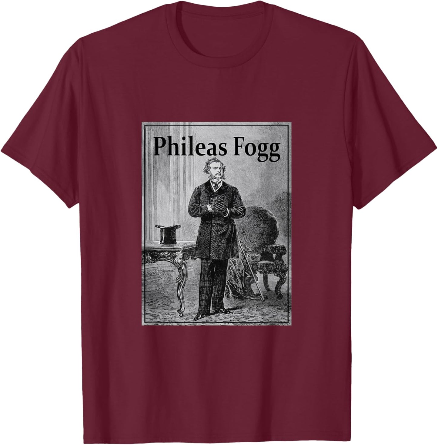 Phileas Fogg T-Shirt - T-Shirt | Maroon