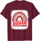 Red Instead Autism Awareness Acceptance Education Teacher Women Kids T-Shirt - T-Shirt | Maroon