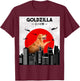 Funny Dog Lover, Funny Goldzilla Dog, Golden Retriever T-Shirt - T-Shirt | Maroon