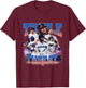 Alvarez, Tucker, & Altuve | Houston MLB Players | TRIO4003 T-Shirt - T-Shirt | Maroon