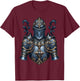 Knight Armor Costume T-Shirt - T-Shirt | Maroon
