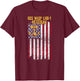 USS Wasp LHD-1 Amphibious Assault Ship Veteran T-Shirt - T-Shirt | Maroon