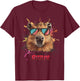 Funny Skibidi Toilet Rizzler Capybara Rizz Meme T-Shirt - T-Shirt | Maroon