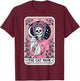 The Cat Mom Tarot Card: Mothers Day Cat Lover Men Women T-Shirt - T-Shirt | Maroon