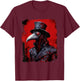Plague Doctor T-Shirt - T-Shirt | Maroon