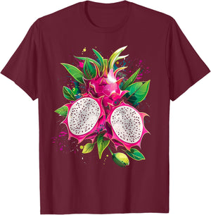 Dragon Fruit T-Shirt - T-Shirt | Maroon