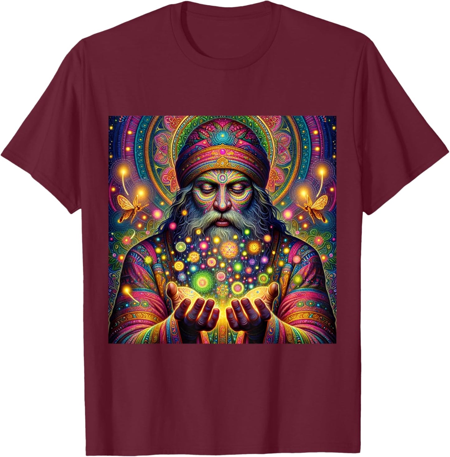 PLUR EDM Tranquility Vibe Music Festival Essential Graphic T-Shirt - T-Shirt | Maroon