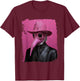 Plague Doctor Pink T-Shirt - T-Shirt | Maroon