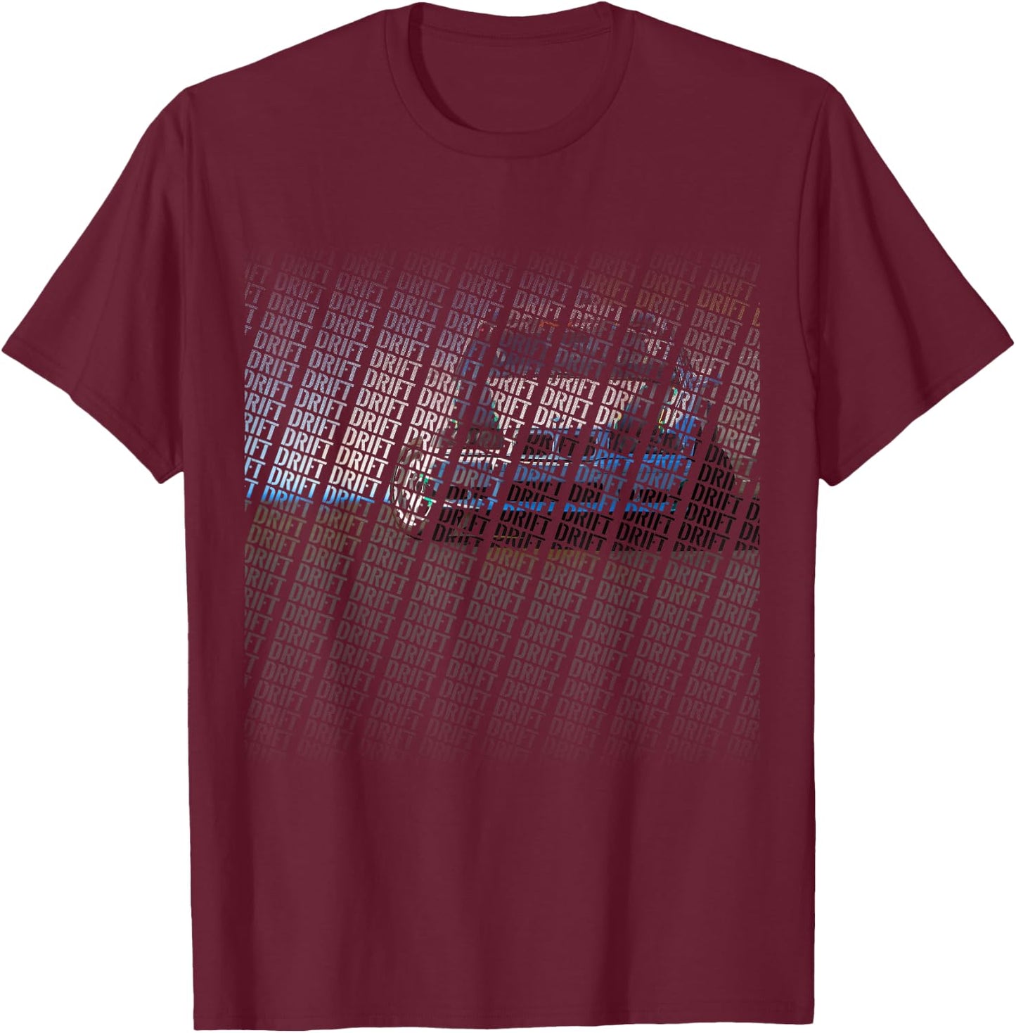 Drifting Car T-Shirt - T-Shirt | Maroon