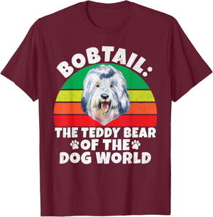 Bobtail the Teddy Bear of the Dog World Bobtail Women T-Shirt - T-Shirt | Maroon